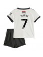 Manchester United Mason Mount #7 Ausweichtrikot für Kinder 2024-25 Kurzarm (+ Kurze Hosen)